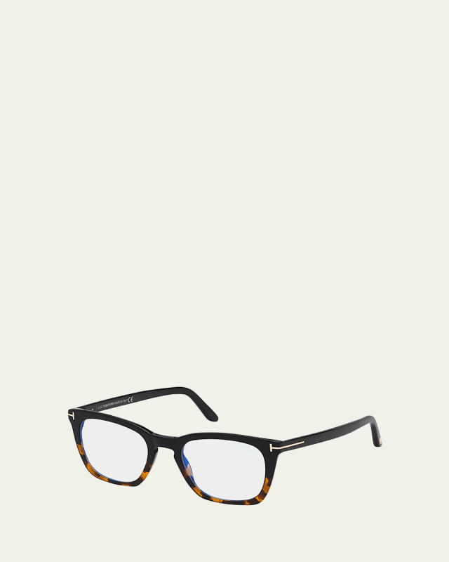 Blue Light Blocking Square Plastic Optical Glasses